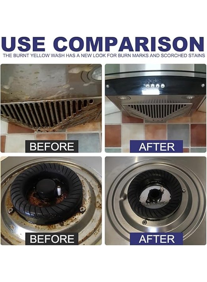 كاست ويف منظف مطبخ منزلي معجون ستانلس ستيل كريم تنظيف للأواني متعدد الاستخدامات 100 جرام - Image 4